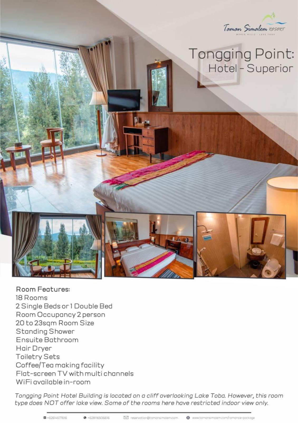 Taman Simalem Resort Tongging Eksteriør billede